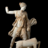 Marble statue of Artemis Elaphebolos (killing a deer), Late Hellenistic period Archaeological Museum of Delos, Α00449 © Hellenic Ministry of Culture Photo: Andreas Santrouzanos