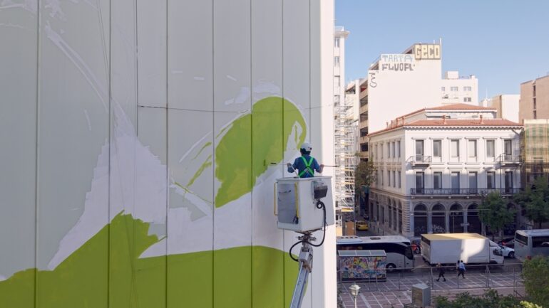 The Notos department store building carries a history spanning over 100 years and has been a landmark for many Athenians