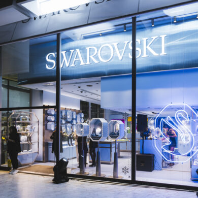 The newly renovated store in Glyfada